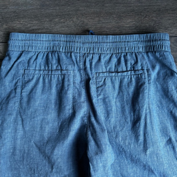 Women's Blue Casual Pants - Picture 14 of 15